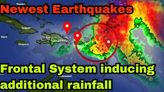 Additional Rain in the Caribbean From Front Regional Earthquake Update • 26324 [upl. by Zebadiah]