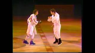 Elvis Stojko and Philippe Candeloro  1994 Elvis Tour Of Champions EX [upl. by Dlawso]