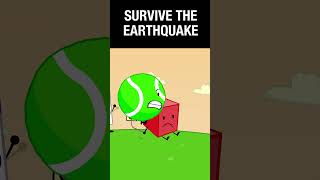 Survive the Earthquake BFDI MINI REPLICAS 7 [upl. by Ettevi]