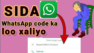 SIDA WHATSAPP CODE LOO JABSADO SIDA UGU FUDUD [upl. by Cirdek215]