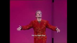 EDDIE IZZARD  DEFINITE ARTICLE  SUPERMARKETS FRESH SHOP [upl. by Kared849]