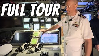 Inside a Nuclear SUBMARINE  USS Indiana Tour [upl. by Leiria]