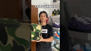 Unboxing 11 Bapesta 👀 shorts shoes review rep [upl. by Hamner]