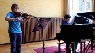 Bertold Hummel Sonatine for violin and piano  Finale [upl. by Spring]