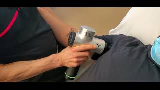 Thoracic Outlet Syndrome  Myofascial release with percussion therapy and neurodynamics mobility [upl. by Casta]