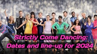 Strictly Come Dancing Dates and lineup for 2024 tour revealed dancing 1 December 2023 [upl. by Ru620]