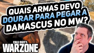 ARMAS NECESSÁRIAS PARA A DAMASCUS NO MW  COD WARZONE [upl. by Patman338]