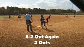 Abby Bidinger 25P Pitch Your Way Out of Your Own Mess Triple Crown Tny Va Beach Pegasus Gold 18U [upl. by Nadda]