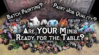 Getting More Minis Ready for the Game  Hobby Talk [upl. by Maite12]