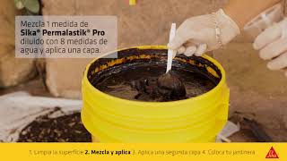 Impermeabiliza tus jardineras con Sika® Permalastik® Pro [upl. by Uthrop]