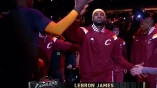 Cleveland Cavaliers Home Opener Intro  103014 [upl. by Aniweta985]