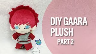 DIY Gaara Naruto Plush  Part 2 [upl. by Fiel700]