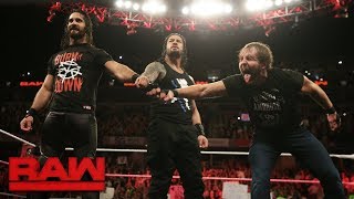 The Shield reunite Raw Oct 9 2017 [upl. by Sifan]