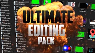 The ULTIMATE Editing Starter Pack FREE DOWNLOAD For Funny Moments Vlogs and More [upl. by Holmann]