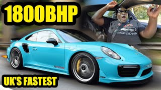 1800 HP PORSCHE 911 TURBO S UK’S FASTEST [upl. by Annaiuq700]