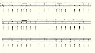 We Three Kings of Orient Are  Christmas  Tin Whistle  Play Along Tab Tutorial [upl. by Moyer701]