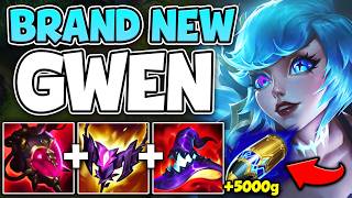 STOP PLAYING GWEN WRONG THIS BUILD IS TAKING OVER TOP LANE COUNTER ALL TANKS [upl. by Lauralee597]