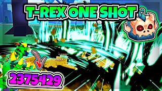 TRex ONE SHOT Combos Are OVERPOWERED  Blox Fruits  Easy One Shot Combos [upl. by Benzel]