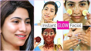 Instant GLOW Facial Step By Step  Holi पर SKIN का ख्याल कैसे रखें  Skincare Hacks Anaysa [upl. by Ajnin]