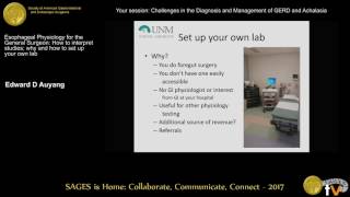 Esophageal physiology for the general surgeon How to interpret studies [upl. by Bertolde]