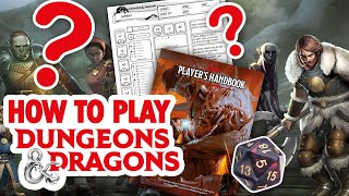 HOW TO PLAY DUNGEONS amp DRAGONS  A beginners guide to DampD [upl. by Vigen]