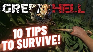 GREEN HELL  Beginners Guide to Survival  10 Tips and Tricks [upl. by Azial]