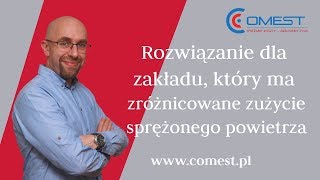 Sprężarka śrubowa  kompresor śrubowy z falownikiem Airpol KTPR 15  COMEST [upl. by Anitrak138]