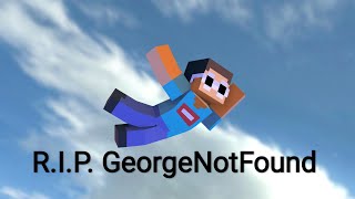 Minecraft Airplane Disaster RIP George Dream Shorts Animation [upl. by Aldis]