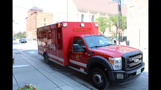 OLD VIDEO Chicago fire Dept Air Mask 644 and 646 Backing Into Quarters [upl. by Langbehn]