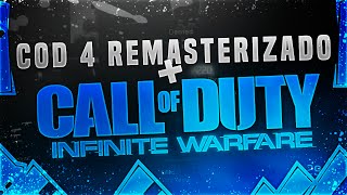 COD4 REMASTERIZADO  COD 2016 É O INFINITE WARFARE [upl. by Ahsaek]