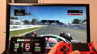 Codemasters F1 22 Telemetry Dashboard iOS App  Sim Racing Dashboard for F122 iOS App [upl. by Eniruam]