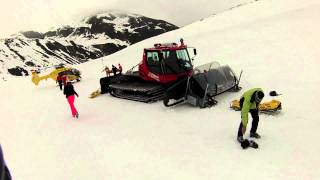 Stubaier Gletscher Helicopter Rescue in Wilde Grubn [upl. by Rora]