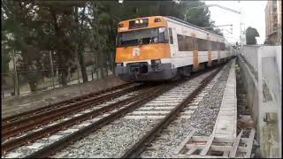 Rodalies línea R4 Sant Feliu de Llobregat [upl. by Oderfla]