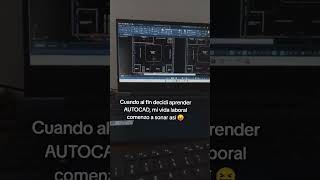 Escuela AutoCAD🧑🏻‍💻🔰 arq autocad estudiantedearquitectura autocadtip macbook principiante [upl. by Fleta]