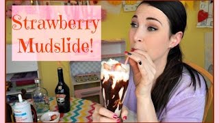 Strawberry Mudslide  Pinterest Drink80  MamaKatTV [upl. by Ij382]