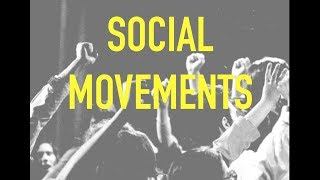 Sociology for UPSC  Social Movements  Lecture 44 [upl. by Dyer]