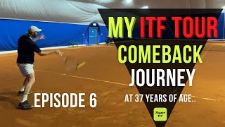 My ITF Tour Comeback Journey  Episode 6  My Typical Training Session These Days [upl. by Ihab]