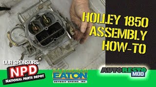 Holley 1850 Rebuild Tips and Tricks Episode 346 Autorestomod [upl. by Nohtahoj]