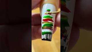 Nail Art Designs 2024 Christmas Tree 2024 MD NailArt Pro [upl. by Ferro]