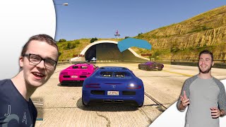 MARK WORDT BEDROGEN  GTA 5 RACES ft Bankzitters 3 [upl. by Yakcm]