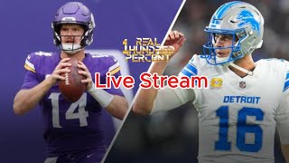 LIONS vs VIKINGS Real1hundredpercent Live Streaming [upl. by Ailaht959]