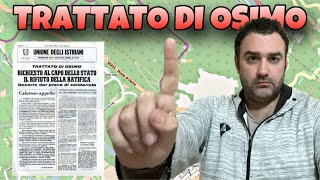 Trattato di Osimo il Controverso Patto che Cambiò i Confini Italiani [upl. by Rednave520]