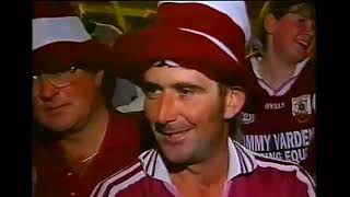 HAS THIS MAN GOT THE MOST GALWAY ACCENT EVER GALWAY V KILDARE  1998 ALL IRELAND FOOTBALL FINAL [upl. by Tanny]