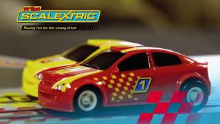 Micro Scalextric quotMy First Scalextricquot set [upl. by Lahcsap]