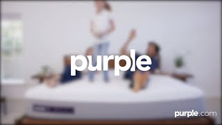 New Purple® Mattress  Watch It Unroll And Expand [upl. by Eeresid]