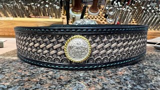 Applying An Antique Finish To Leatherwork [upl. by Audri]