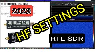 RTL SDR  HF SETTINGS   INSTALL amp TEST VIDEO [upl. by Geordie319]