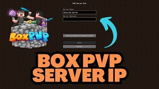 Minecraft BoxPvP Server IP Address [upl. by Janene97]