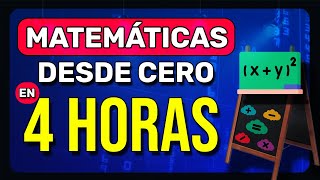 🛑MATEMÁTICAS DESDE CERO  Curso de Matemáticas Desde Cero COMPLETO [upl. by Enotna]