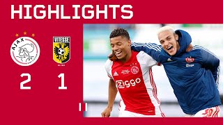 Highlights TOTO KNVB Bekerfinale Ajax  Vitesse 18042021 [upl. by Dragoon]